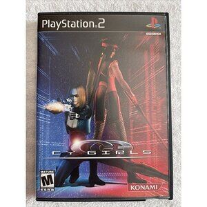 Cy Girls (Sony PlayStation 2) Konami RARE Very Clean. Blockbuster Case